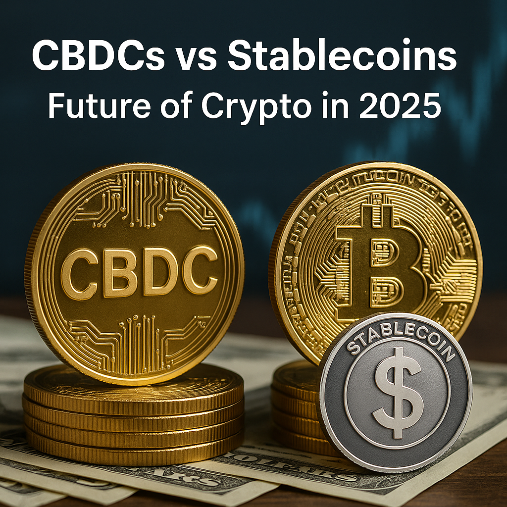 CBDCs vs Stable coins: Future of Crypto in 2025